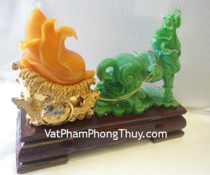 Ngựa ngọc kéo bắp ngô - ngũ cốc phong đăng A028